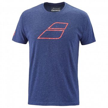 Babolat Big Flag Tee Estate Blue